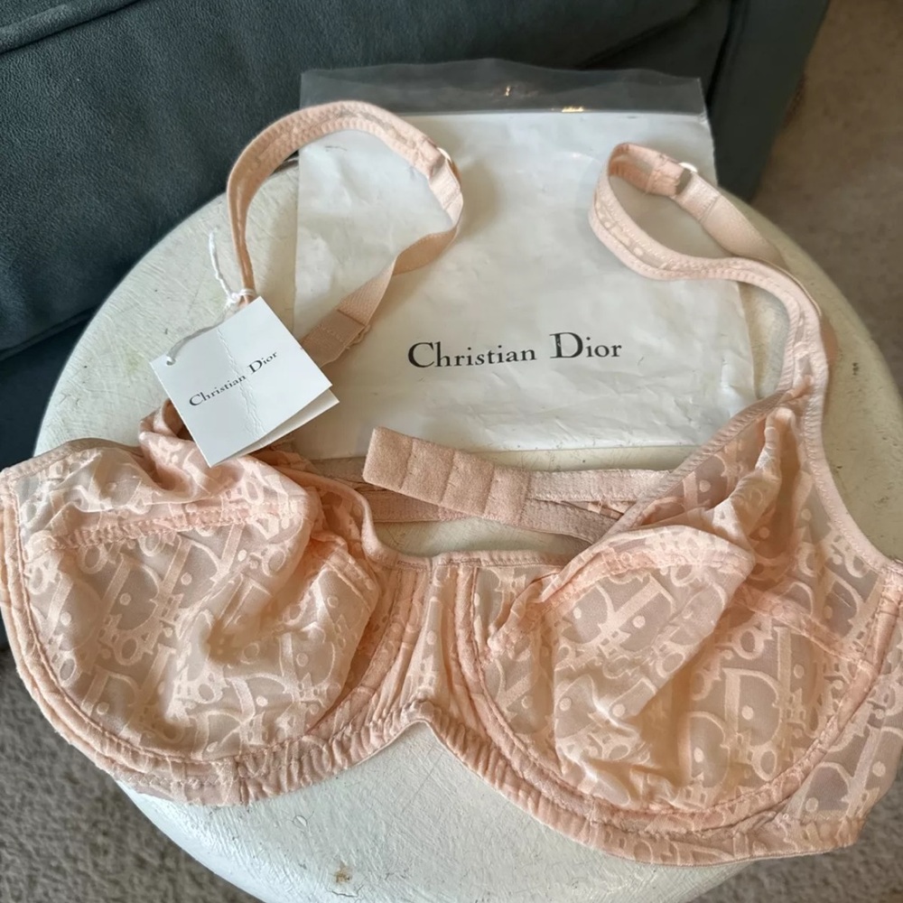 Christian Dior Underwire Bra. Serie 231 Coloris Poudre. French Size 90 B